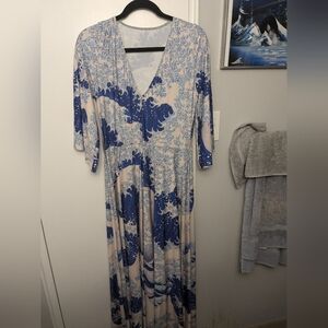 Black Milk Wide Sleeve Maxi Dress XL